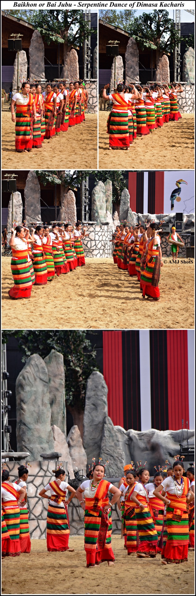 Baikhon or Bai Jubu - Serpentine dance of Kachari tribe