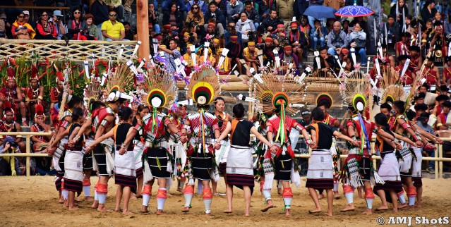 DSC_1485 Angami's performing Melo Phita dance. (Sekreneyi festival)